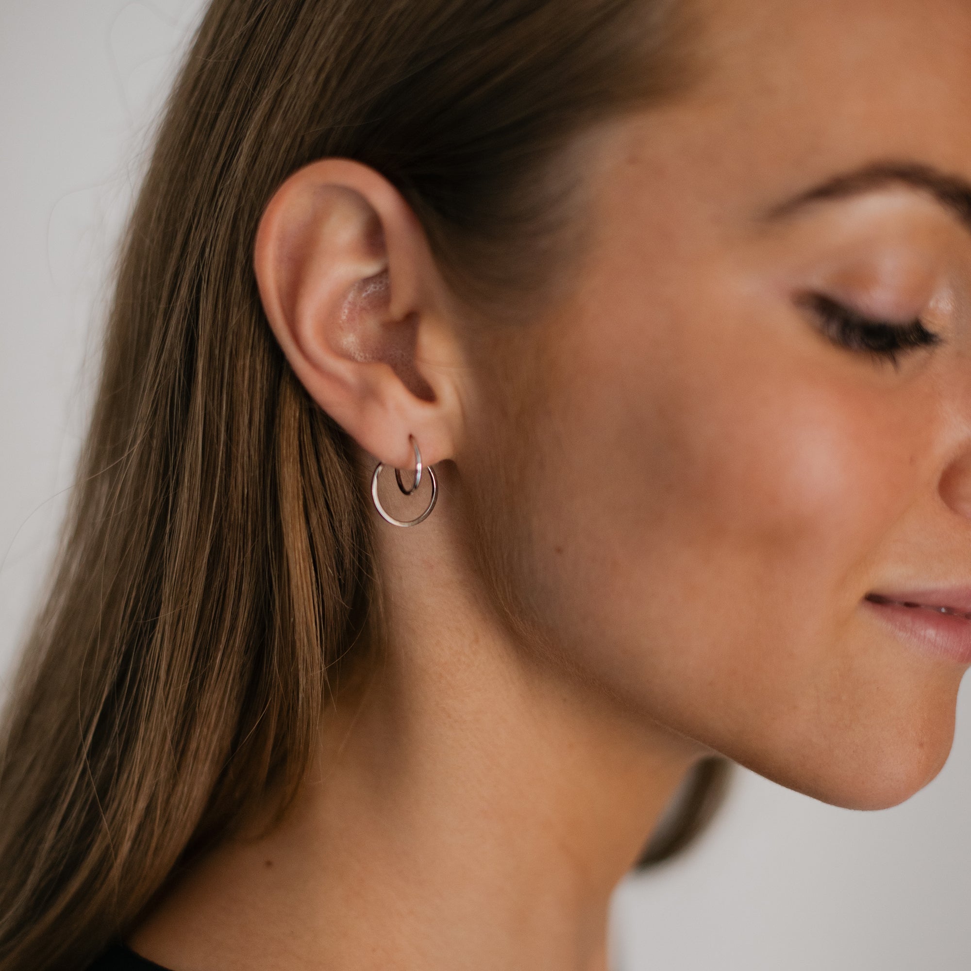 Sharin Earrings - Silver Plated
