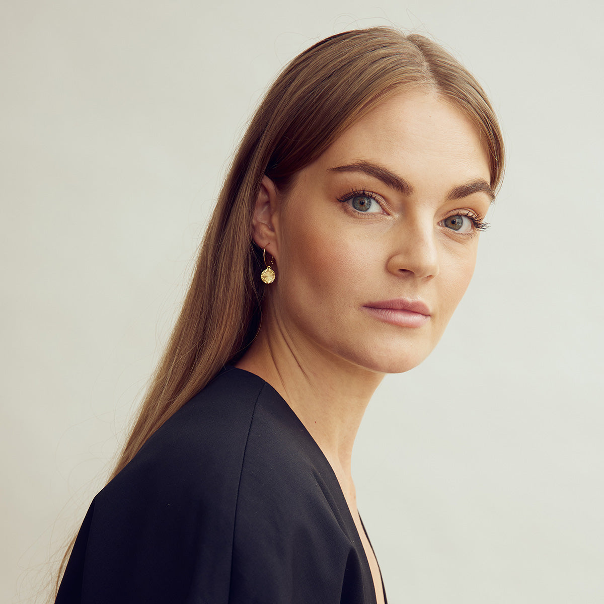 Scarlett Hoop Earrings - 18 carat gold plated