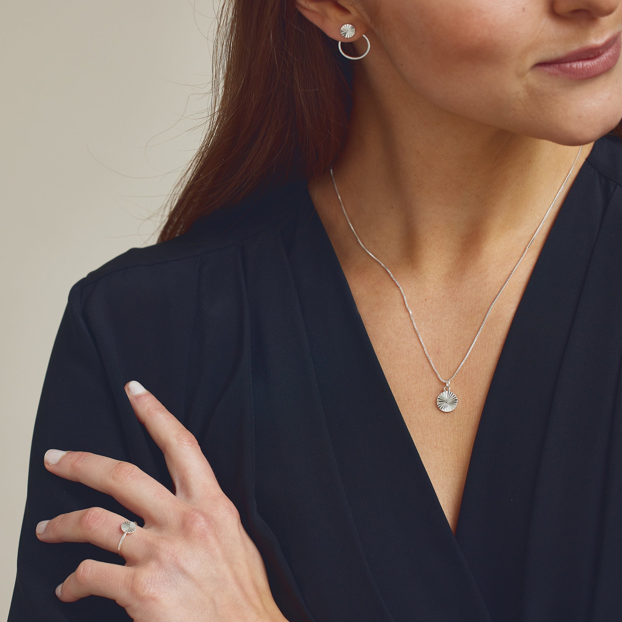 Scarlett Earrings - Silver Plated