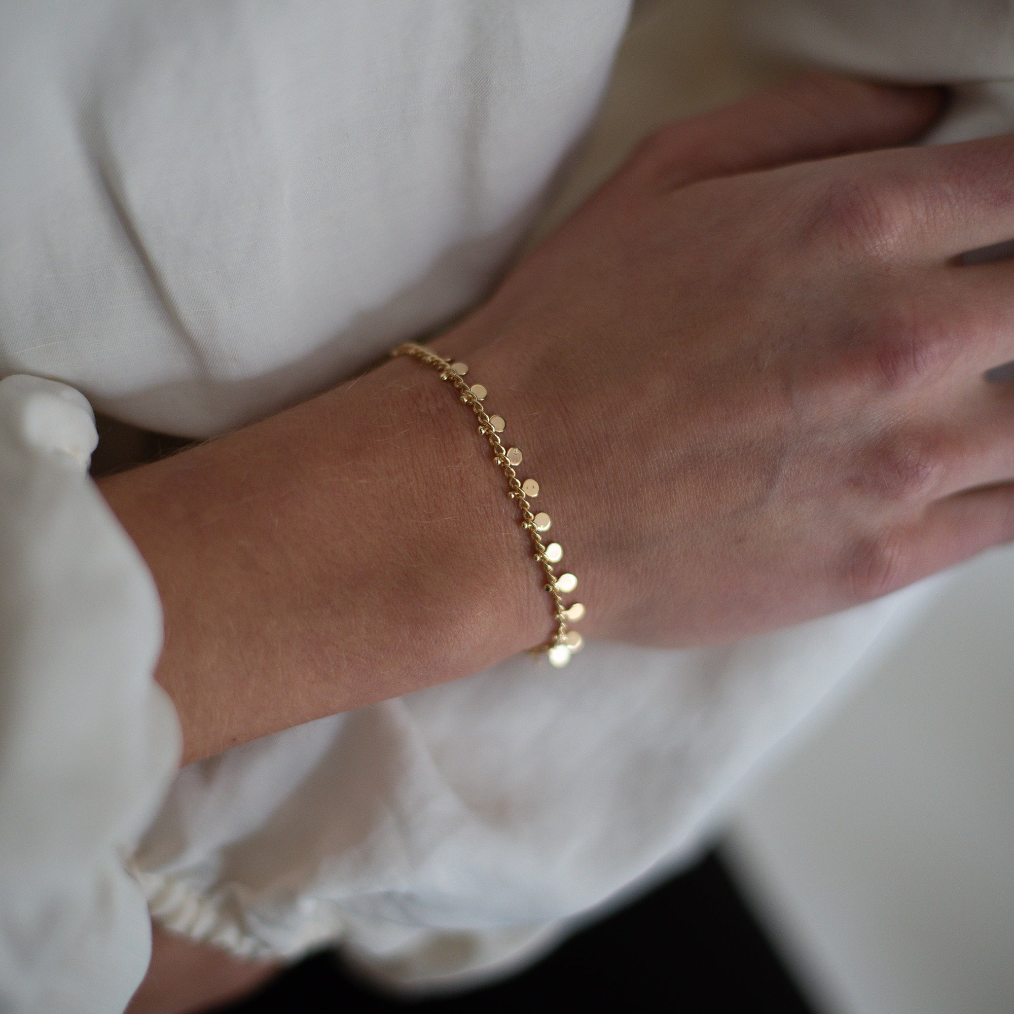Ave Bracelet - 18 carat gold plated