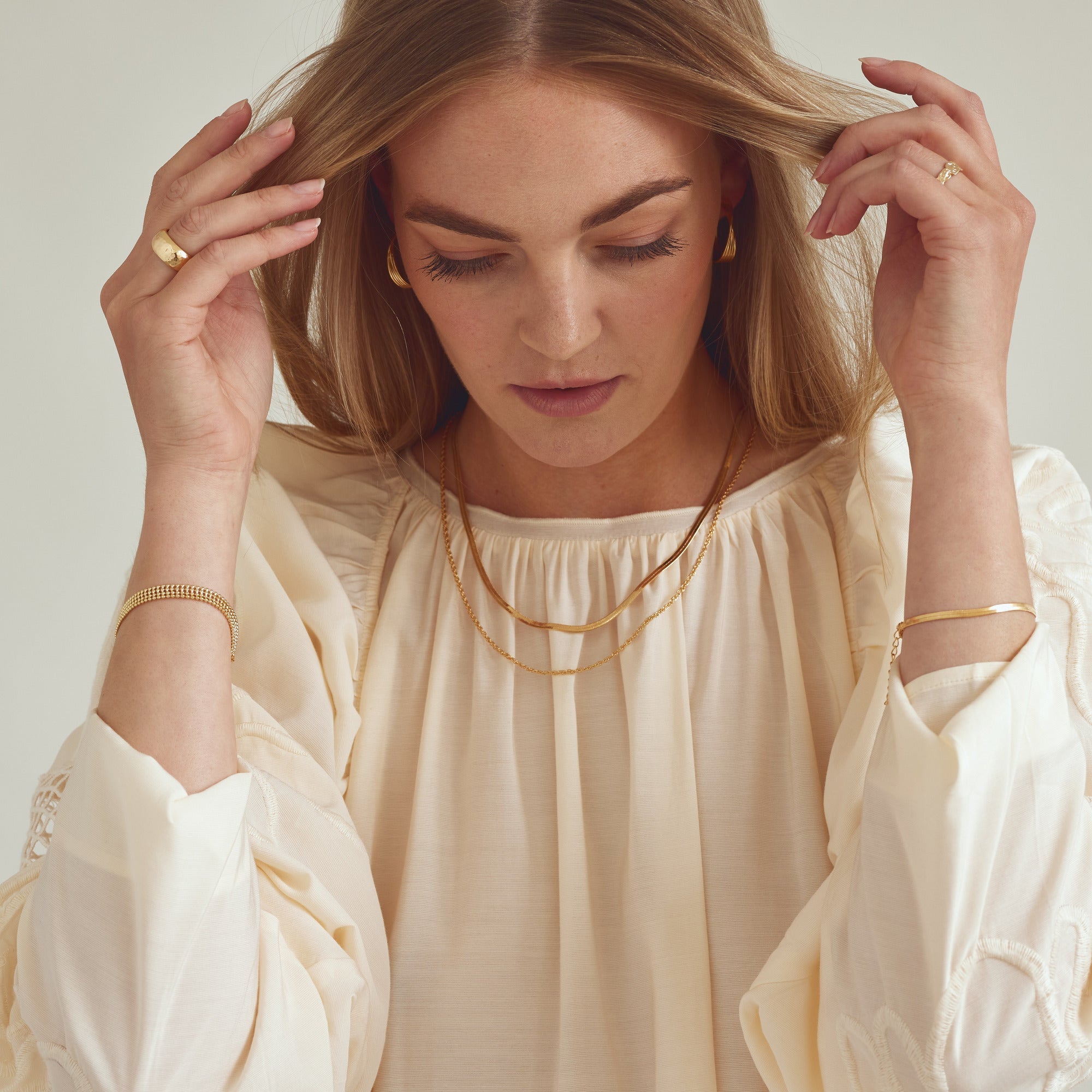 Eden Bracelet - 18 carat gold plated