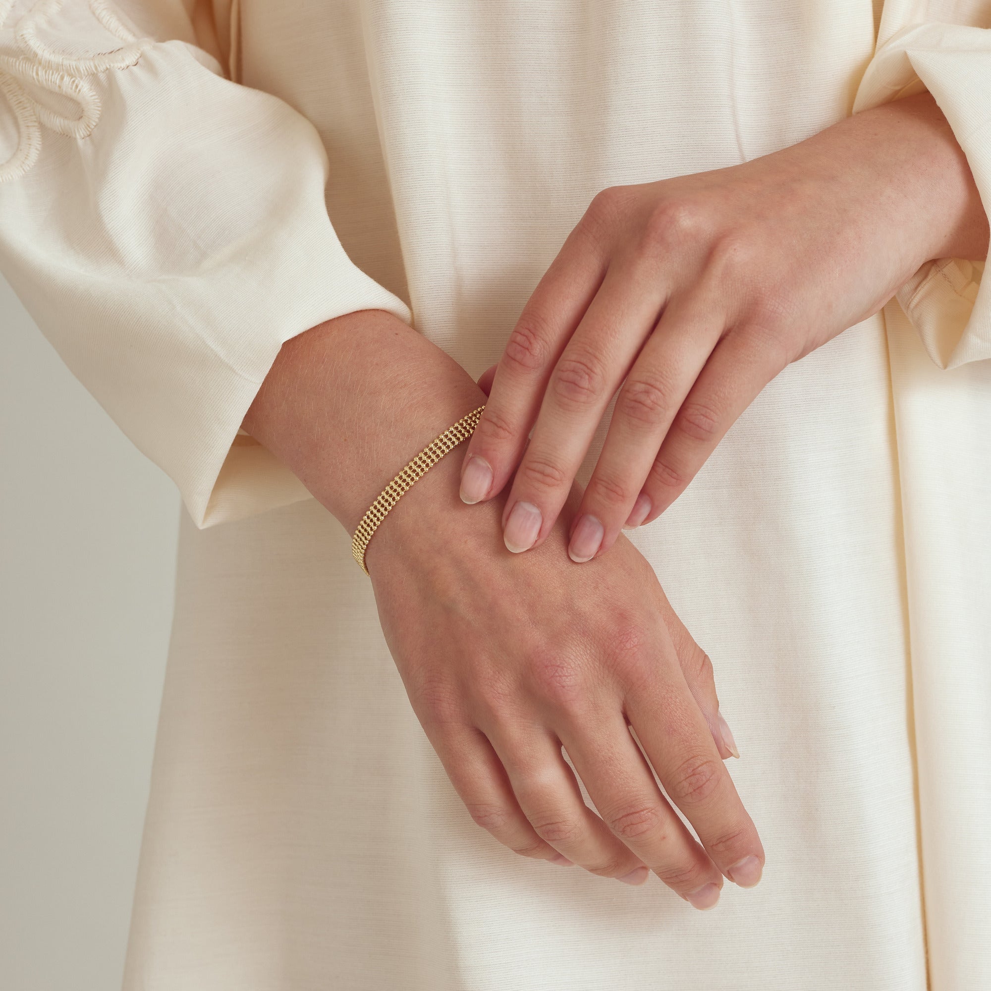 Eden Bracelet - 18 carat gold plated