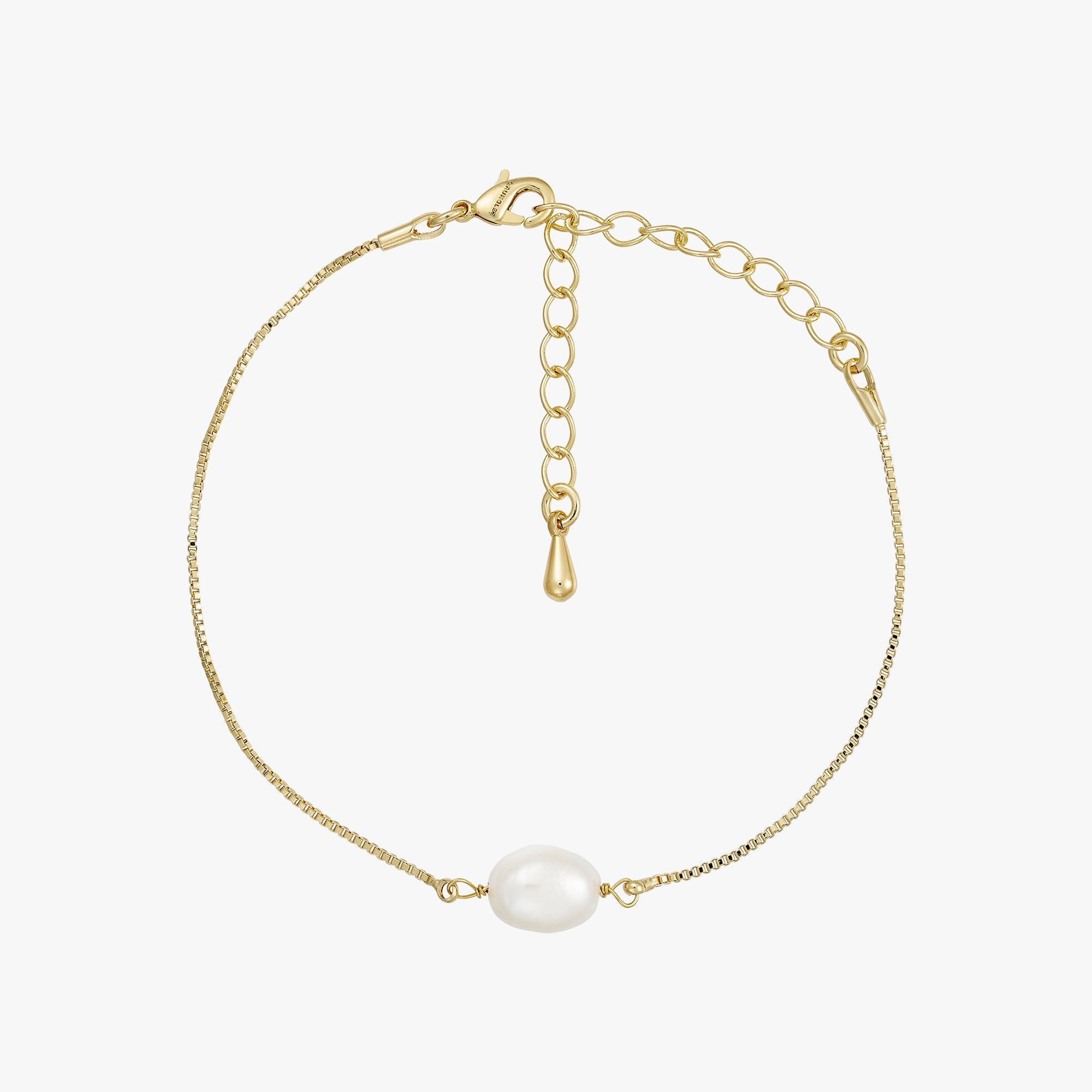 Lea Pearl Bracelet - 18 carat gold plated