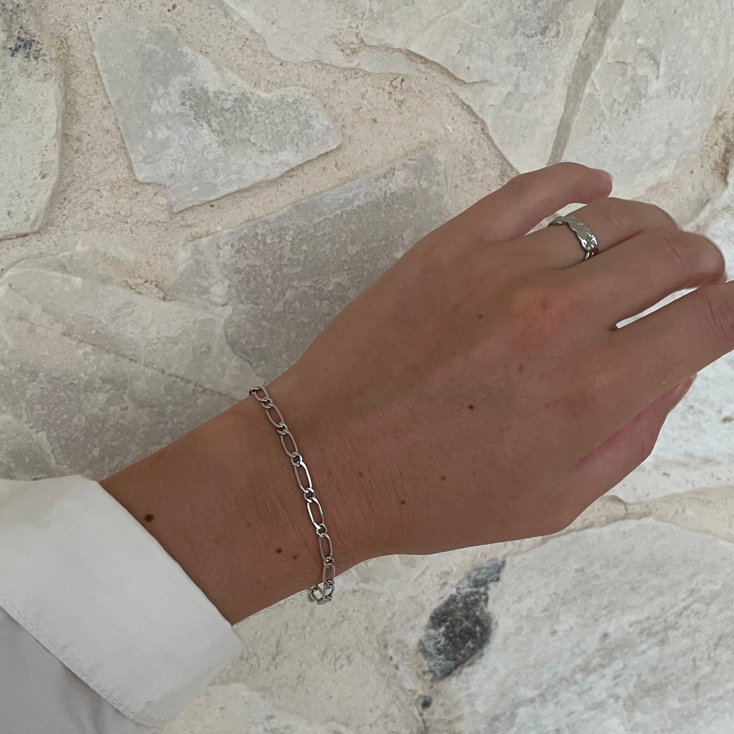 Barbette Bracelet - Silver Plated