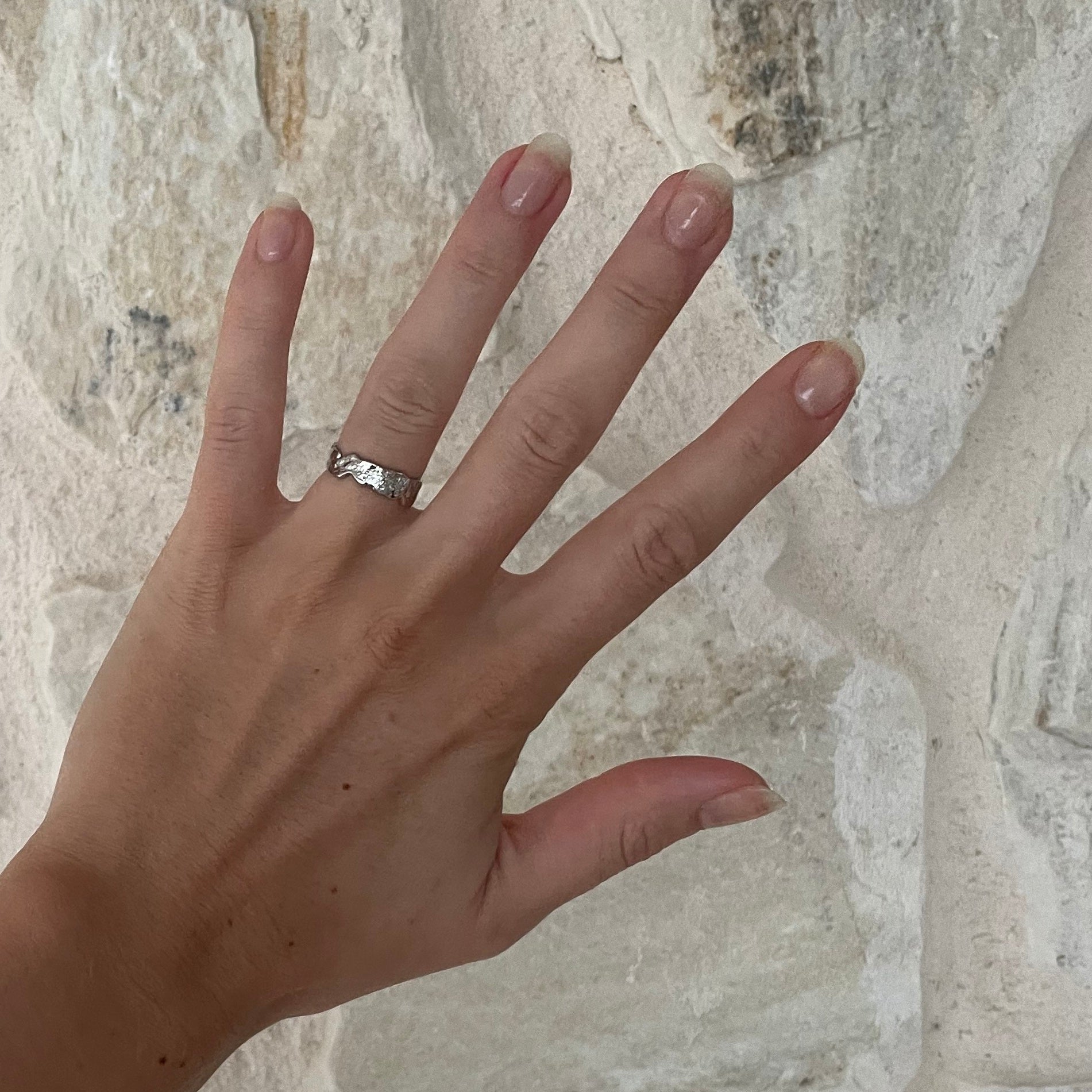 Nina Ring - Silver plated