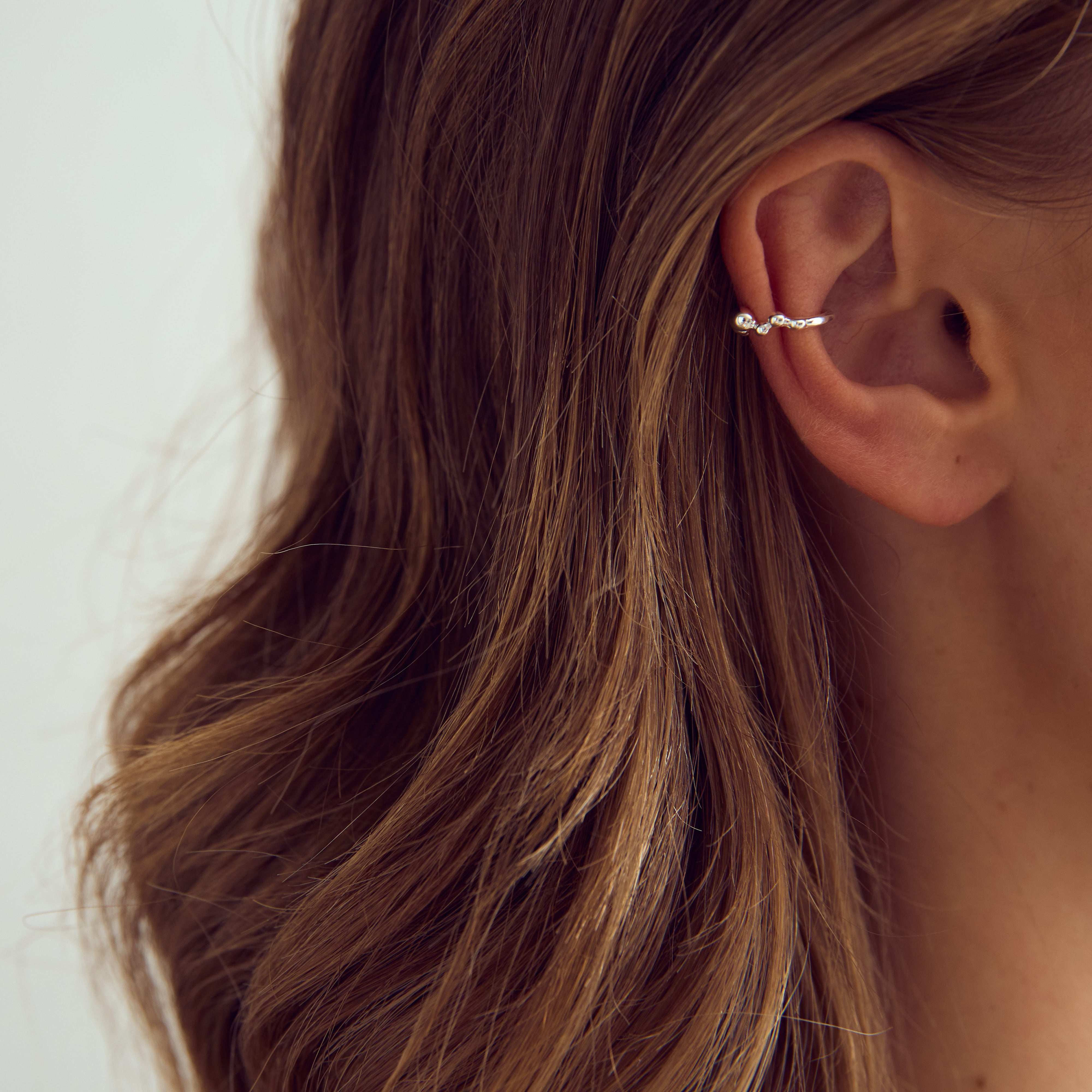 Cornelia Earcuff - Silver Plated