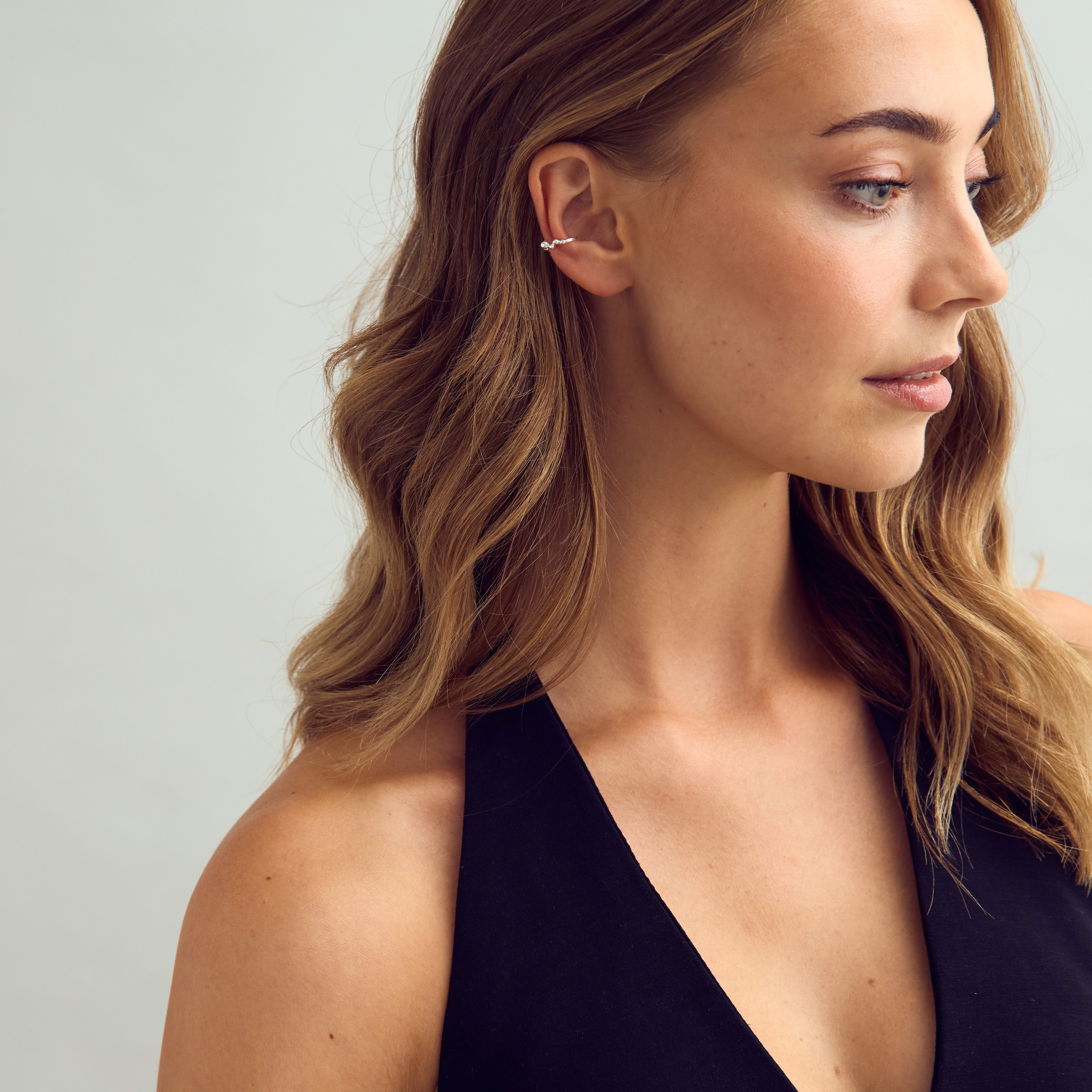 Cornelia Earcuff - Silver Plated
