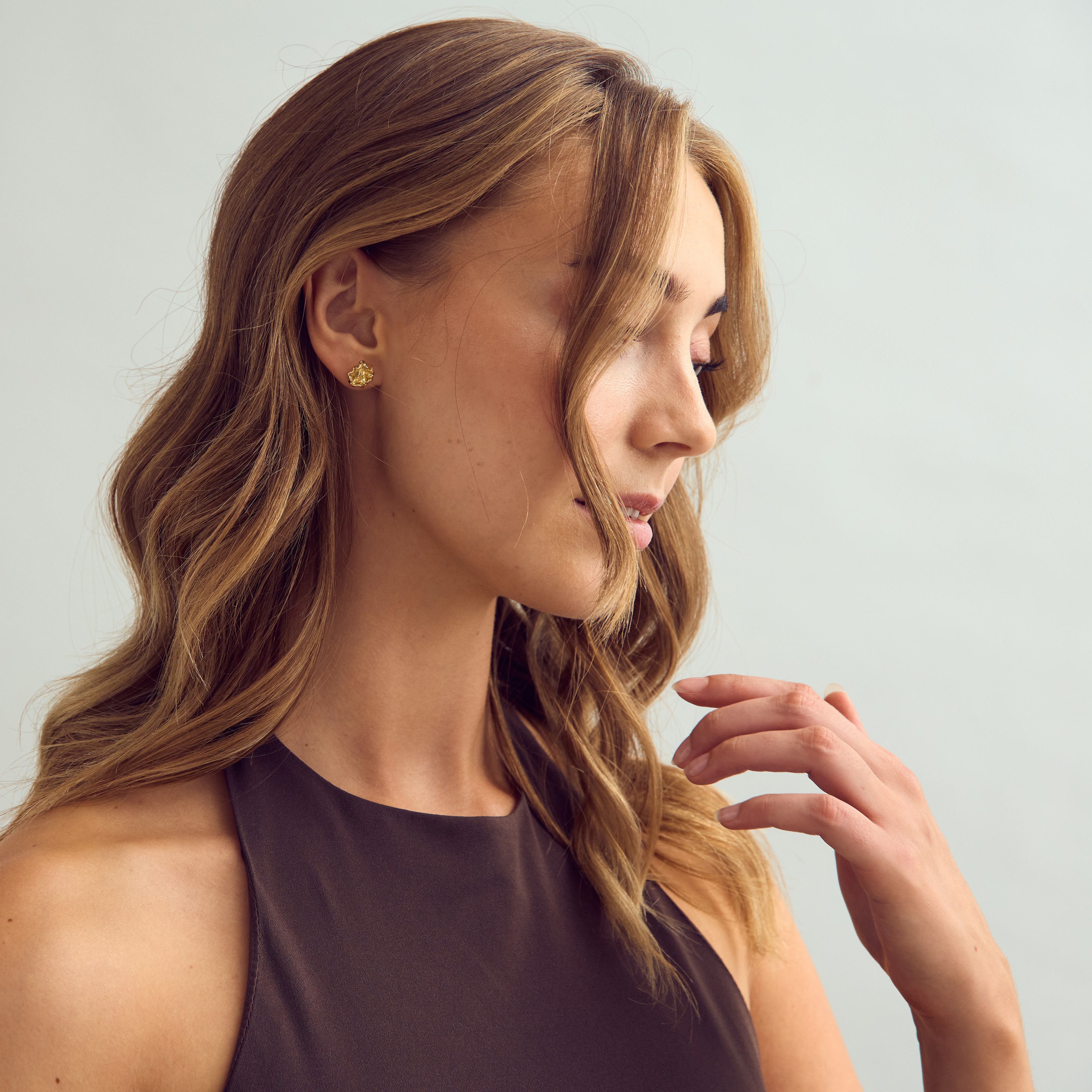 Juliette Earrings - 18 carat gold plated