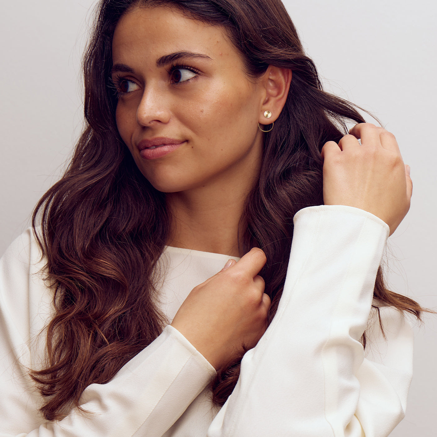 Scarlett Earrings - 18 carat gold plated