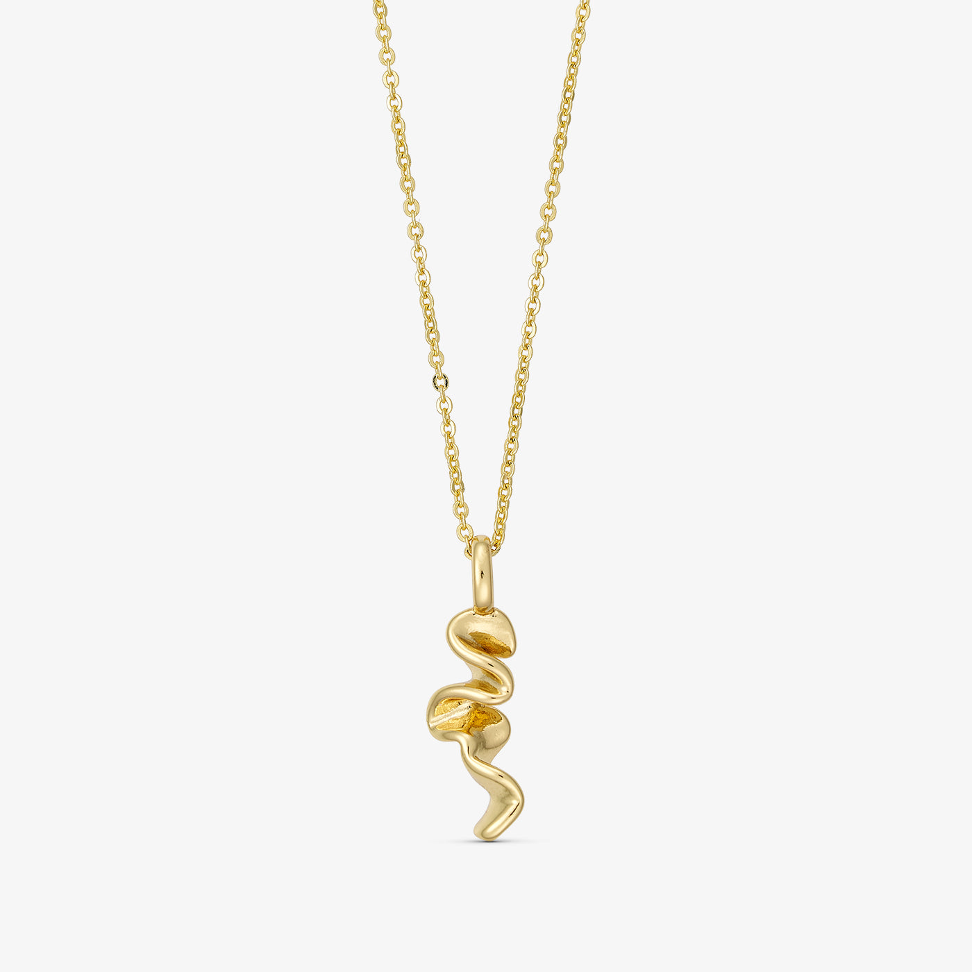 Caroline Necklace - 18 carat gold plated