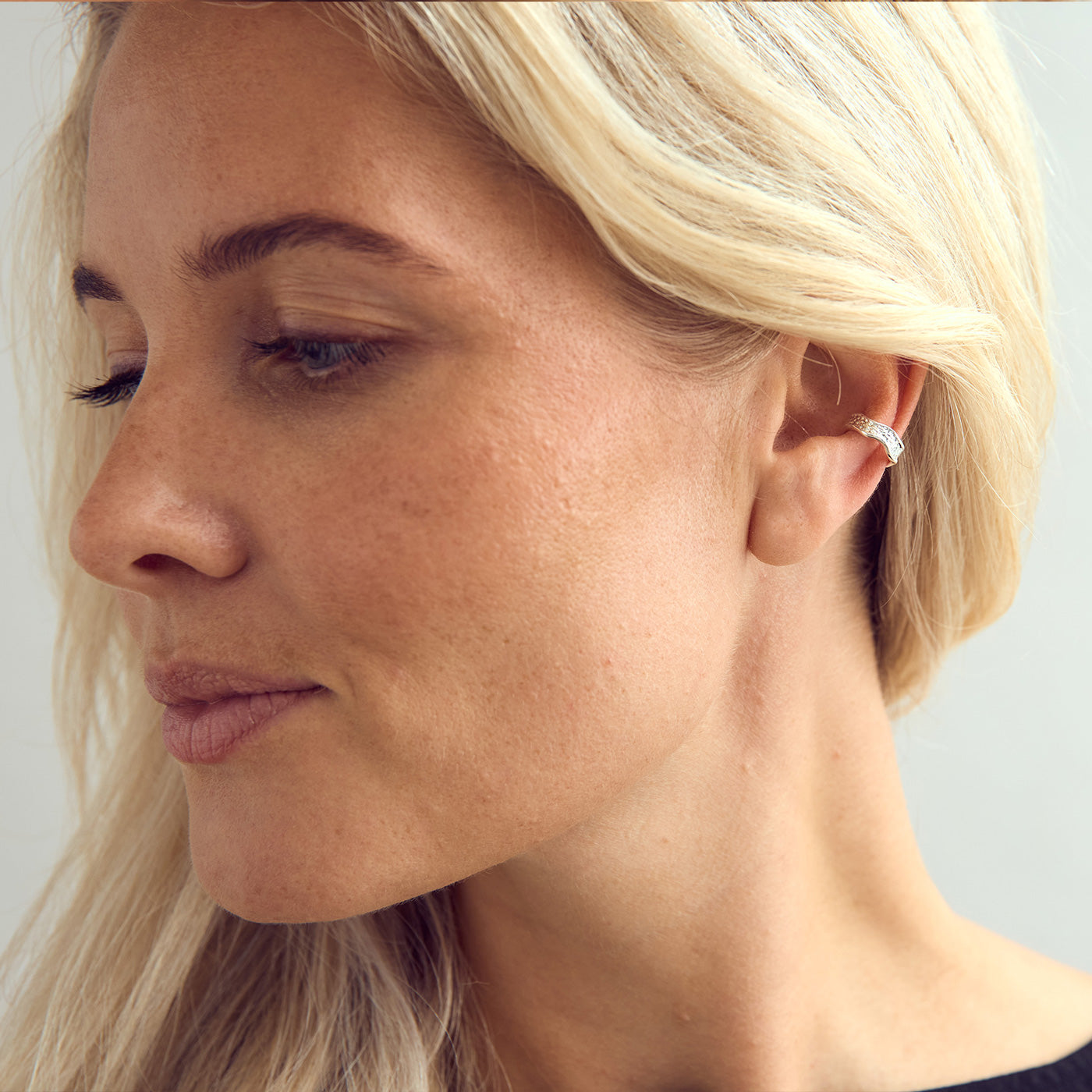 Nina Earcuff - Silver Plated