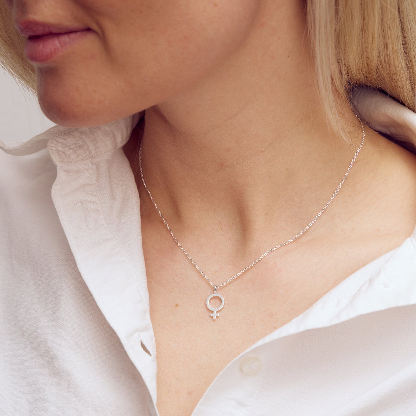 Venus Pendant - Silver Plated