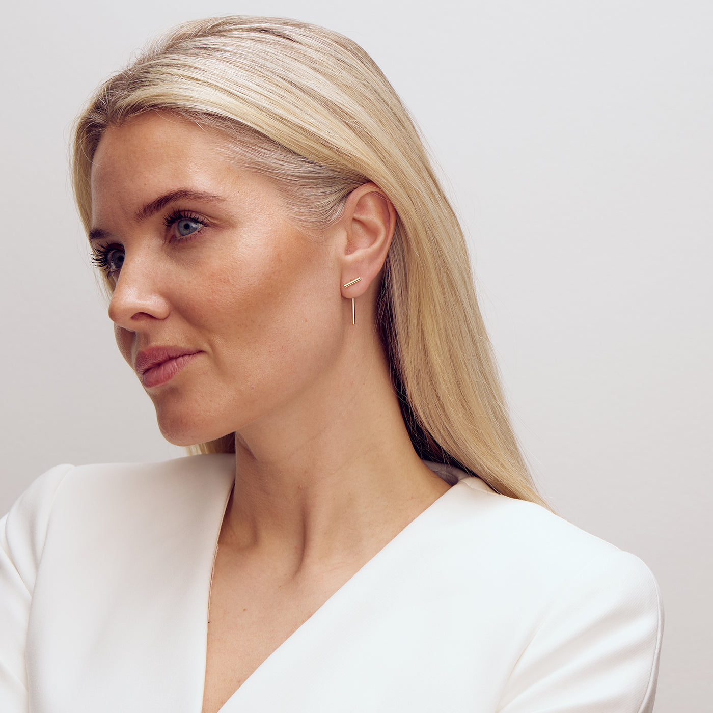 Barbara Earrings - 18 carat gold plated