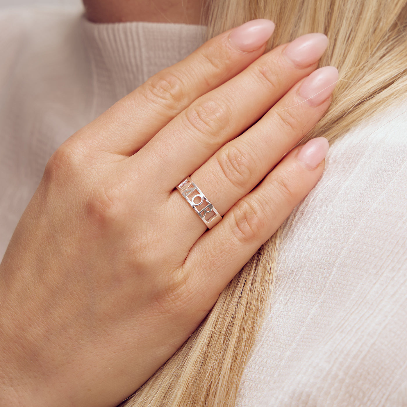 MOR Ring - Silver Plated