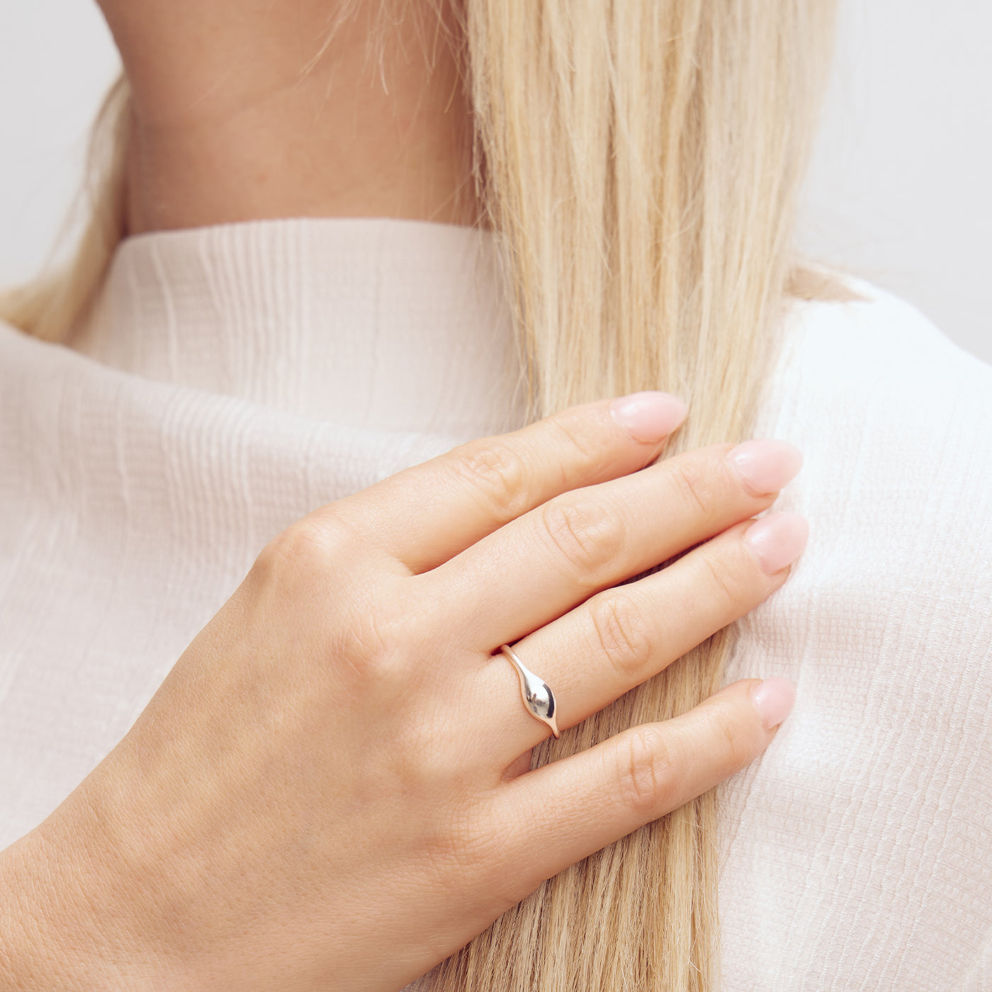 Vilma Ring - Silver Plated
