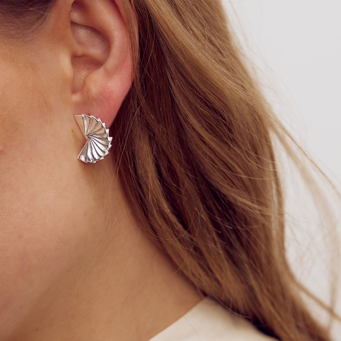 Cleo Earrings Small - Silver Plated