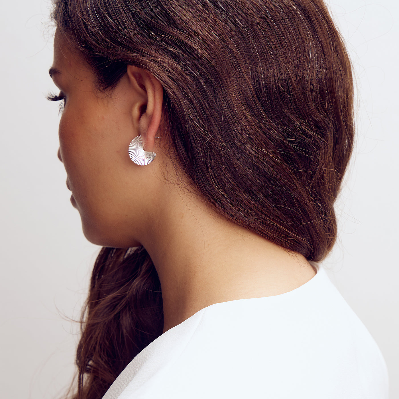 Scarlett Sun Earrings - Silver Plated