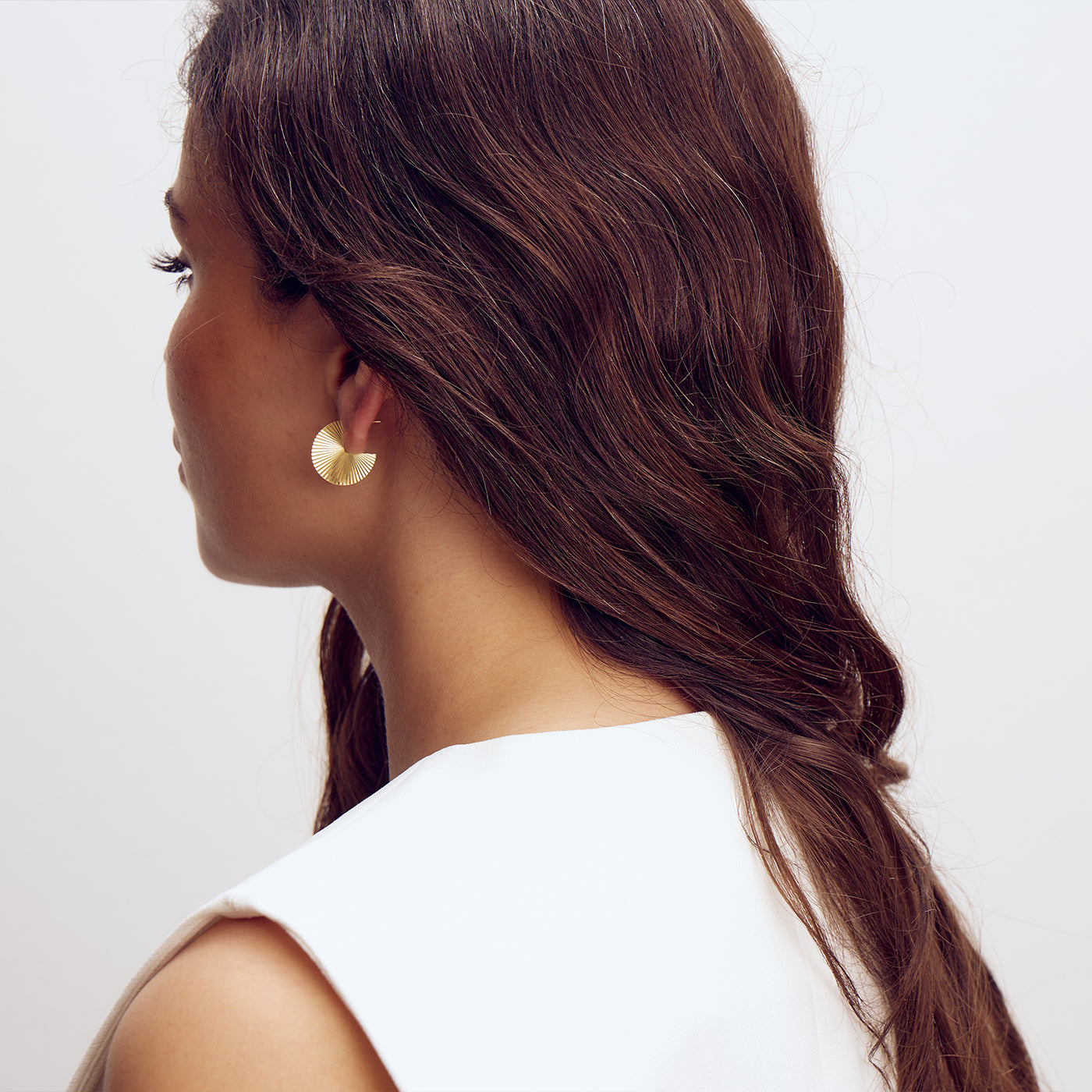 Scarlett Sun Earrings - 18 carat gold plated