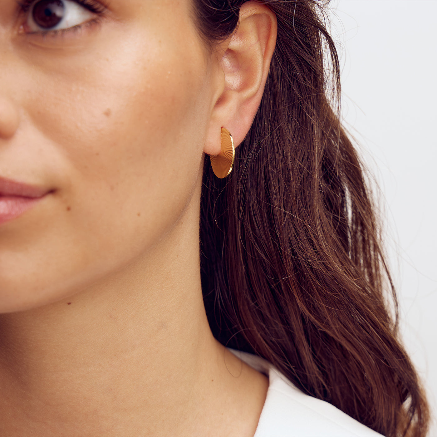 Scarlett Sun Earrings - 18 carat gold plated