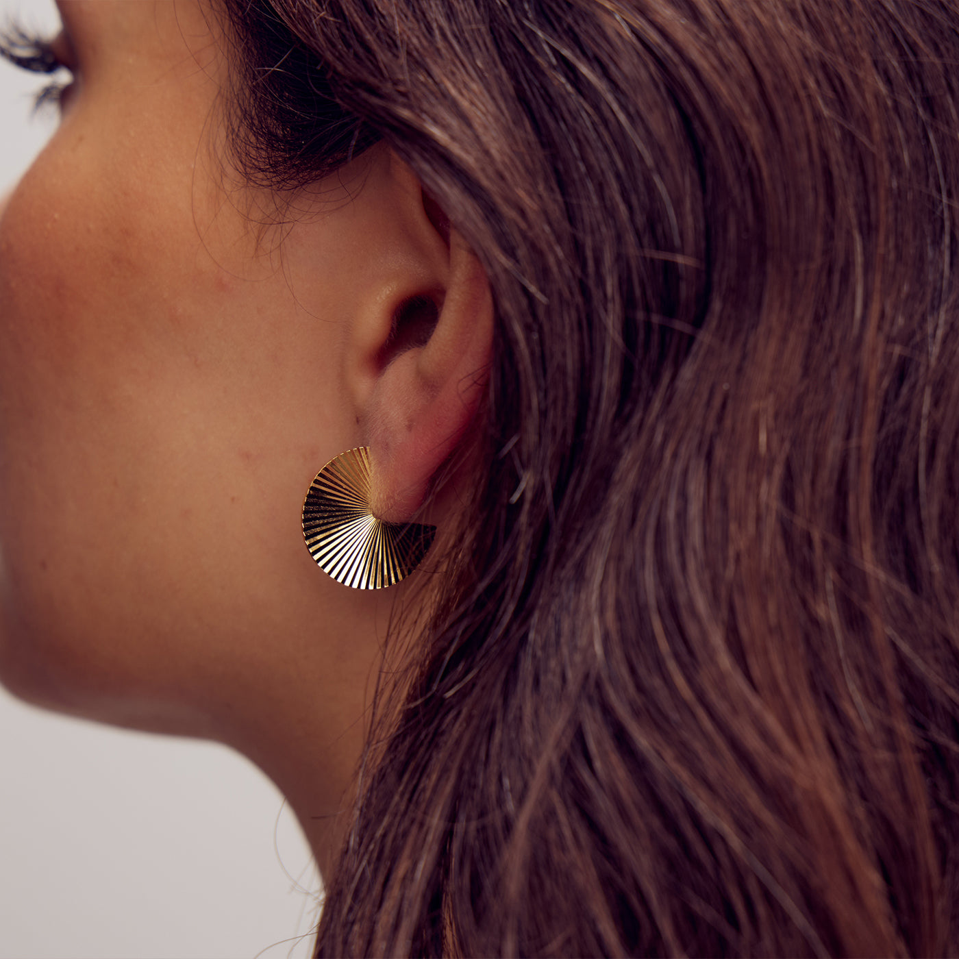 Scarlett Sun Earrings - 18 carat gold plated