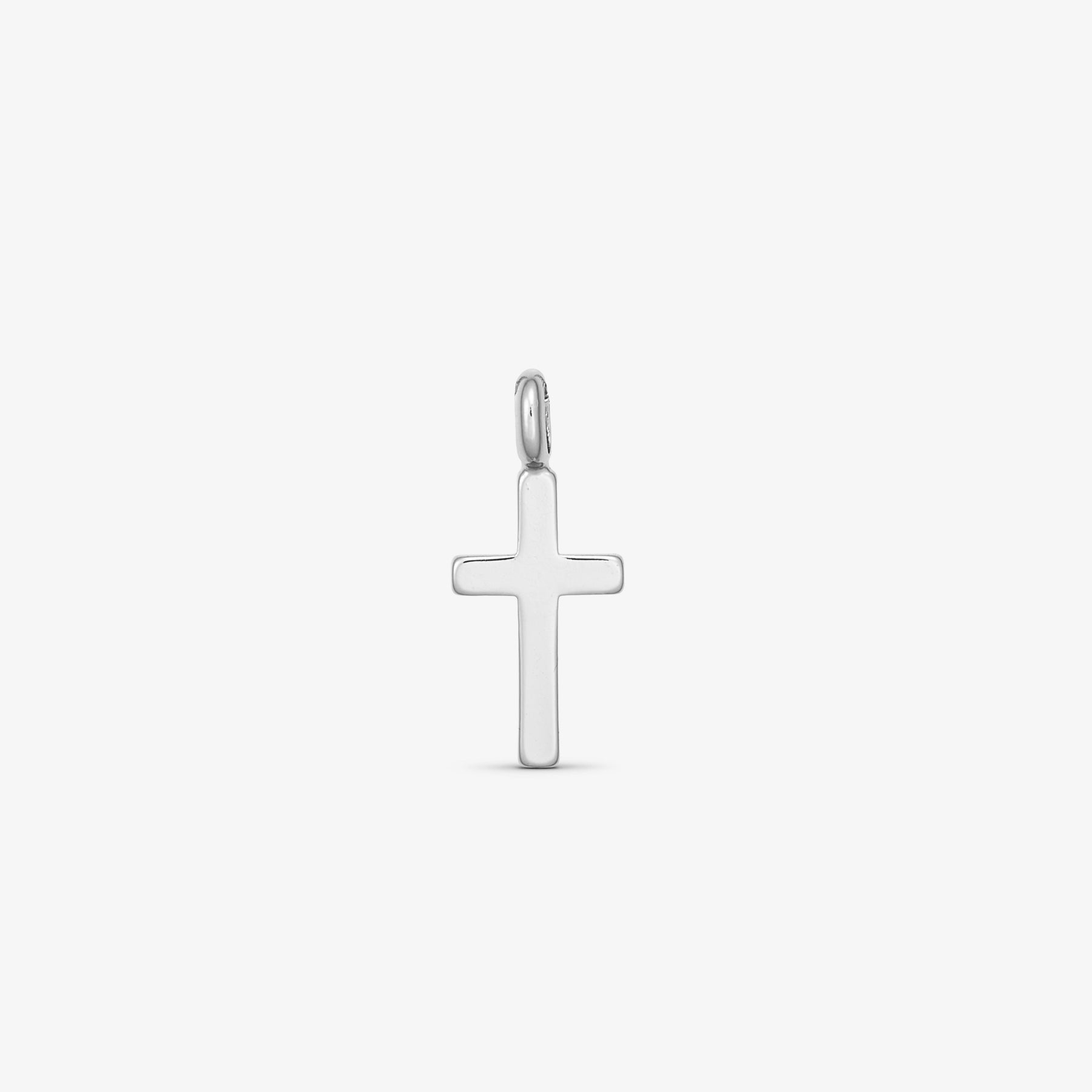 Gia Cross Pendant - Silver Plated