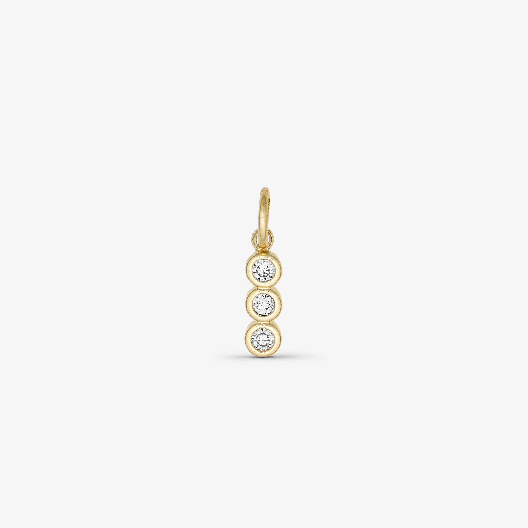 Mille Pendant - Zirconia - 18 carat gold plated