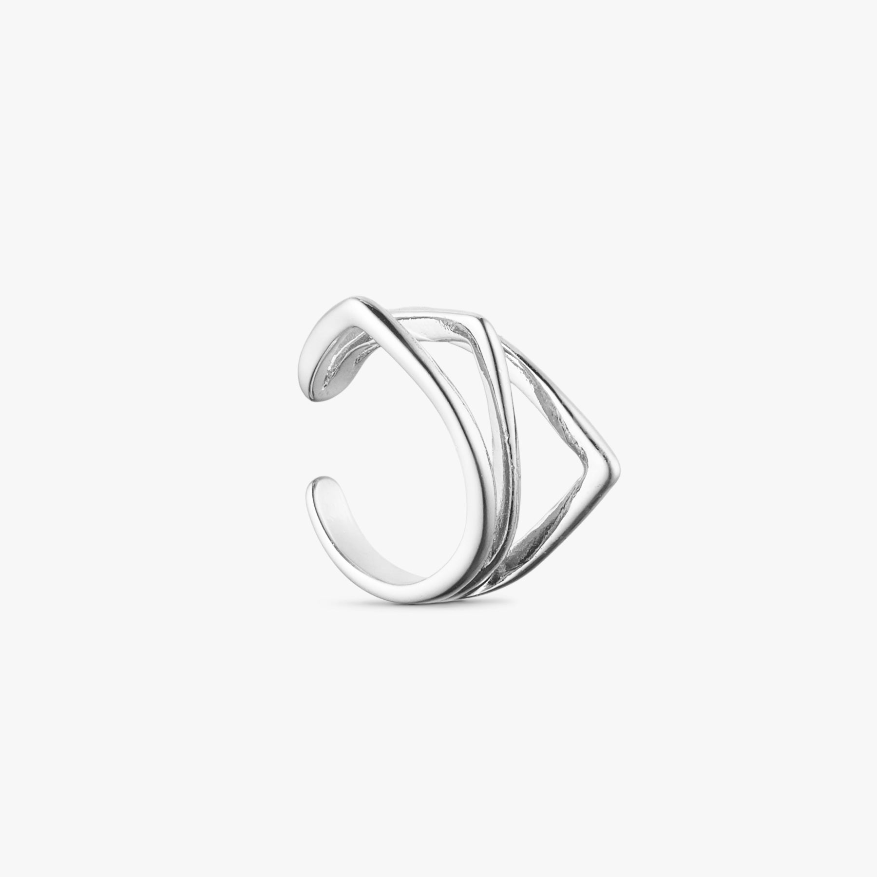 Gry Earcuff - Silver Plated