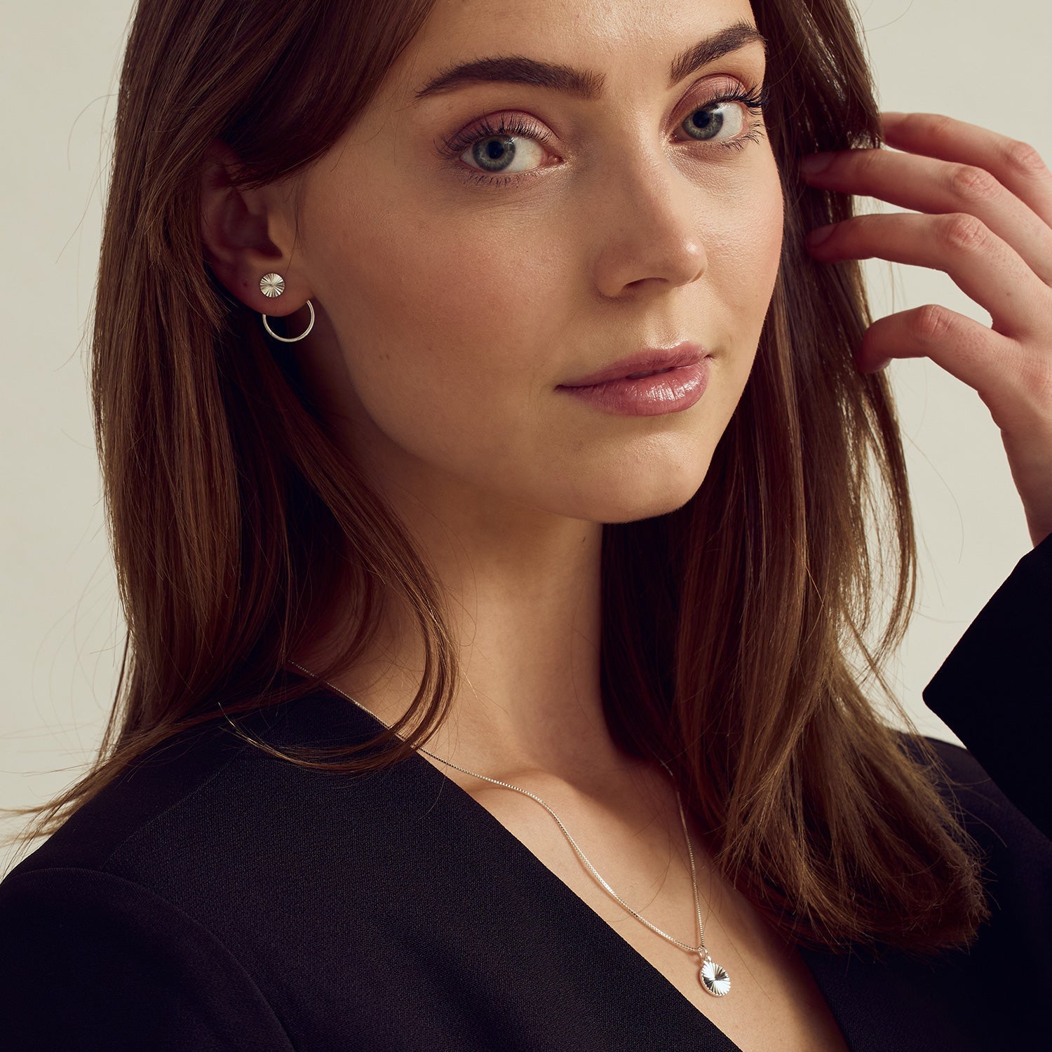 Scarlett Earrings - Silver Plated
