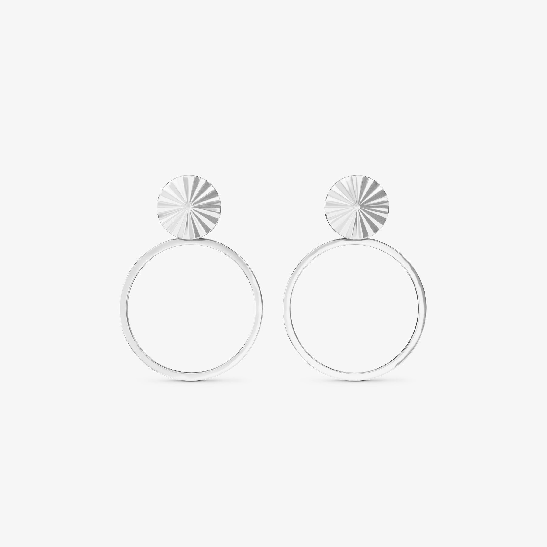 Scarlett Earrings - Silver Plated