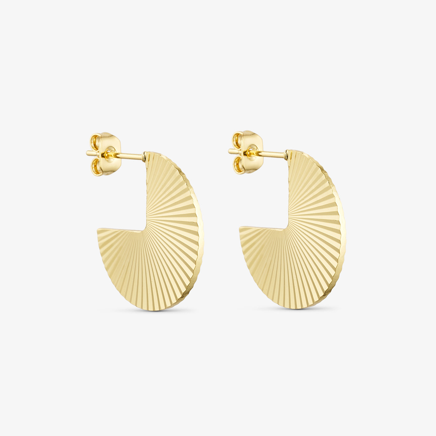 Scarlett Sun Earrings - 18 carat gold plated