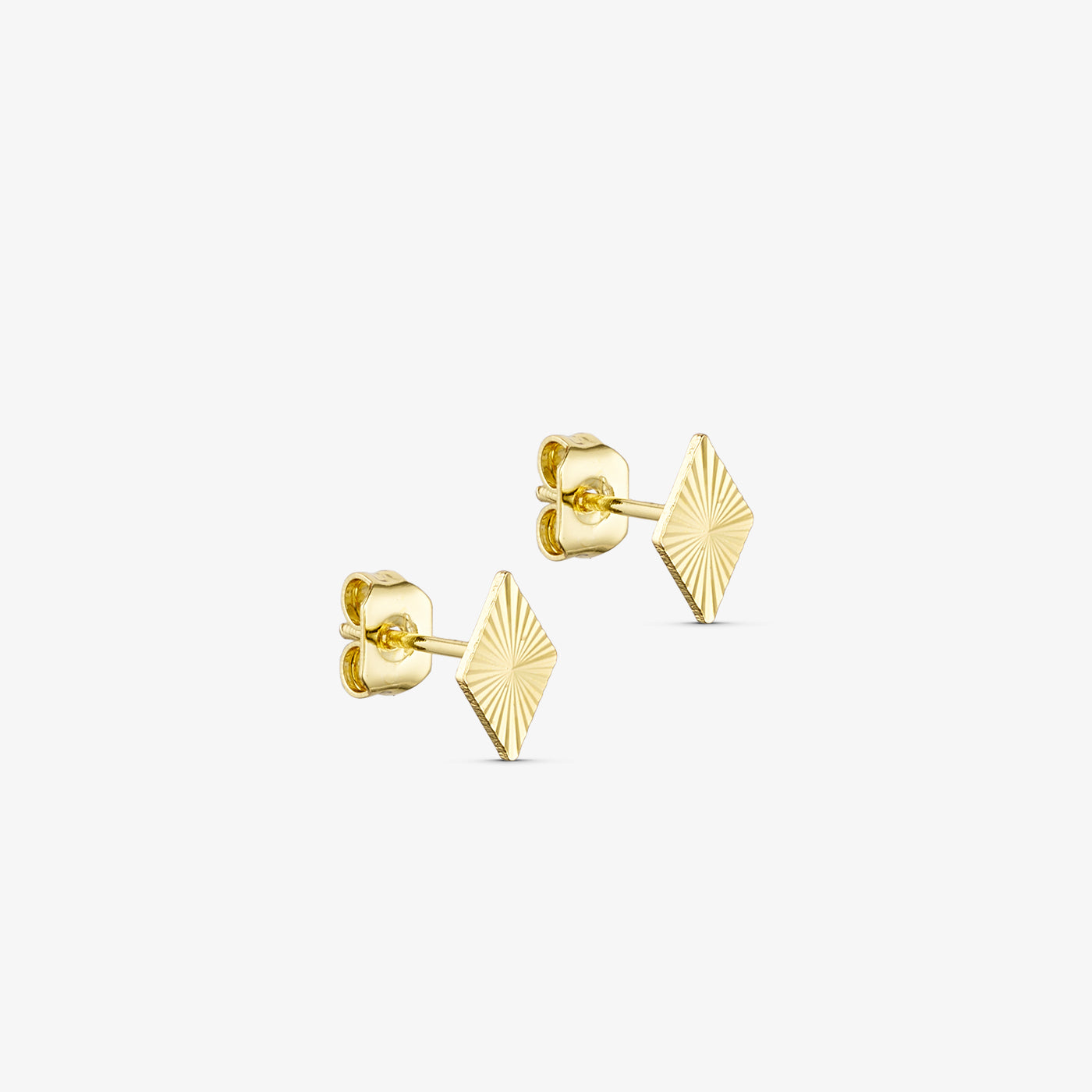 Scarlett Apex Stud Earrings - 18 carat gold plated