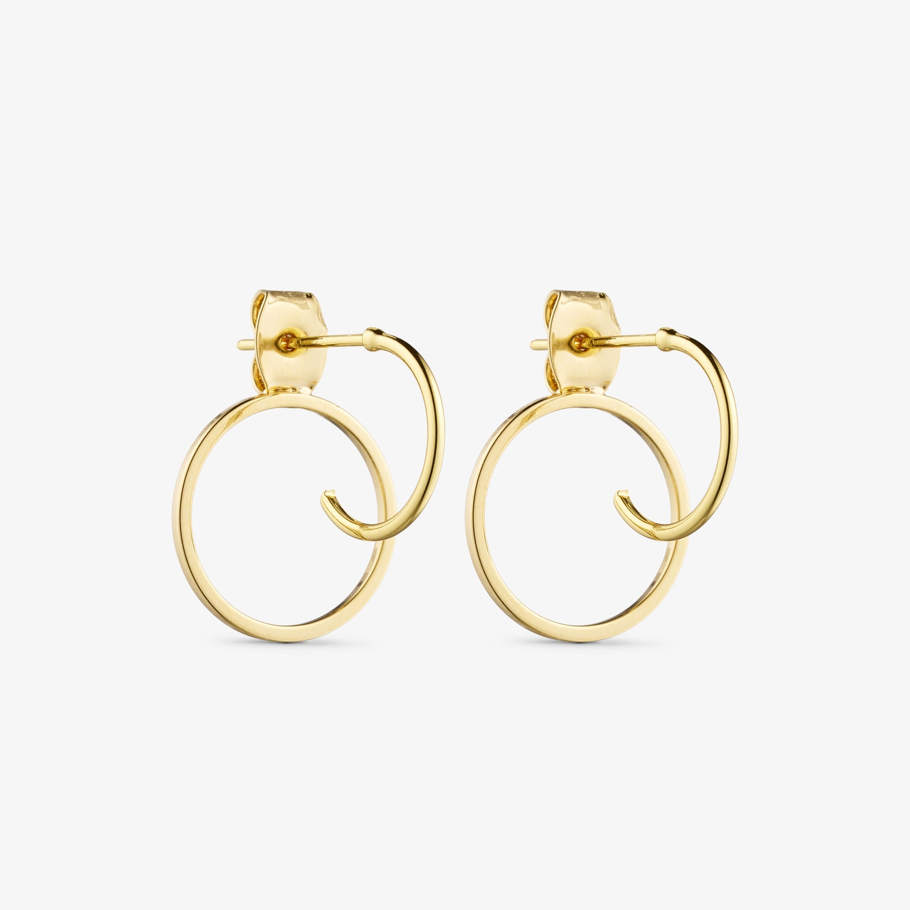 Sharin Earrings - 18 carat gold plated