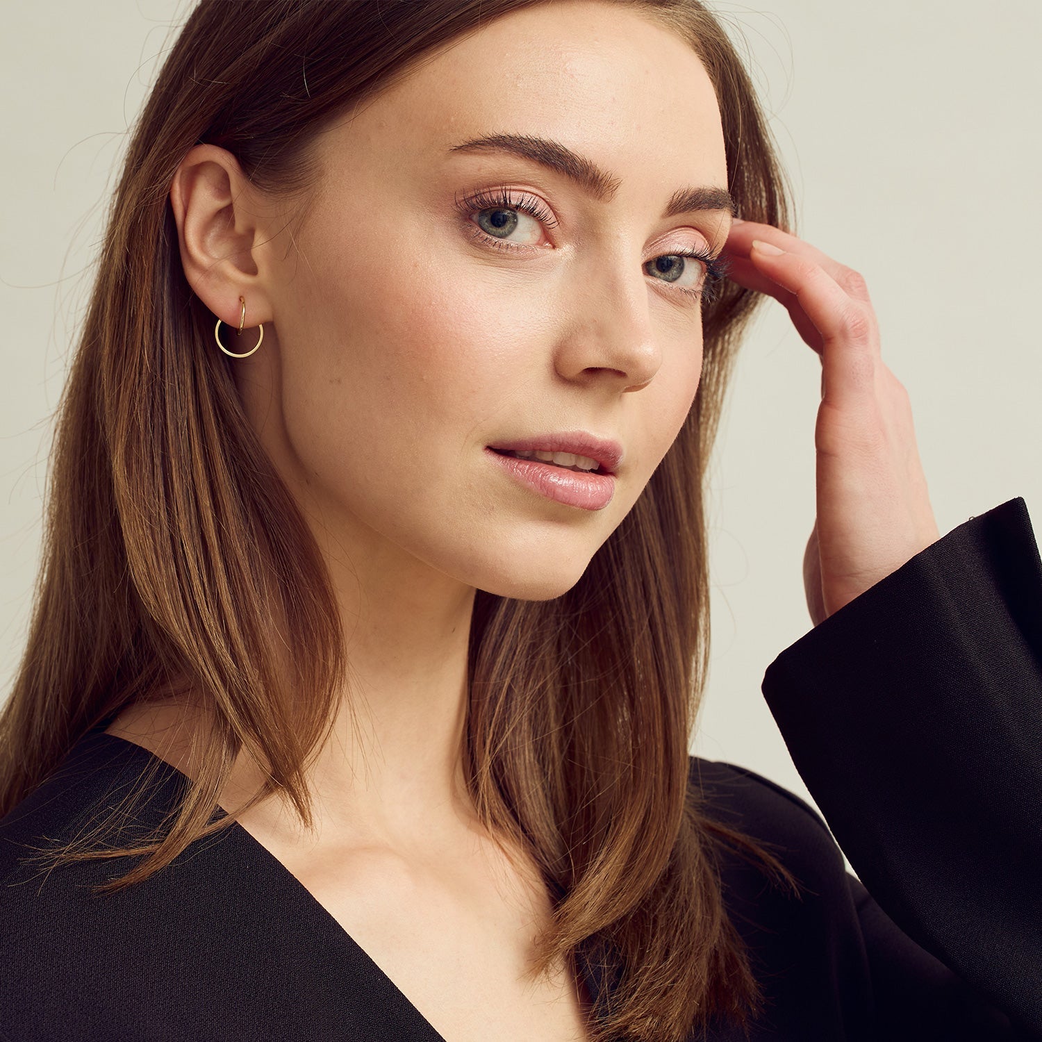 Sharin Earrings - 18 carat gold plated
