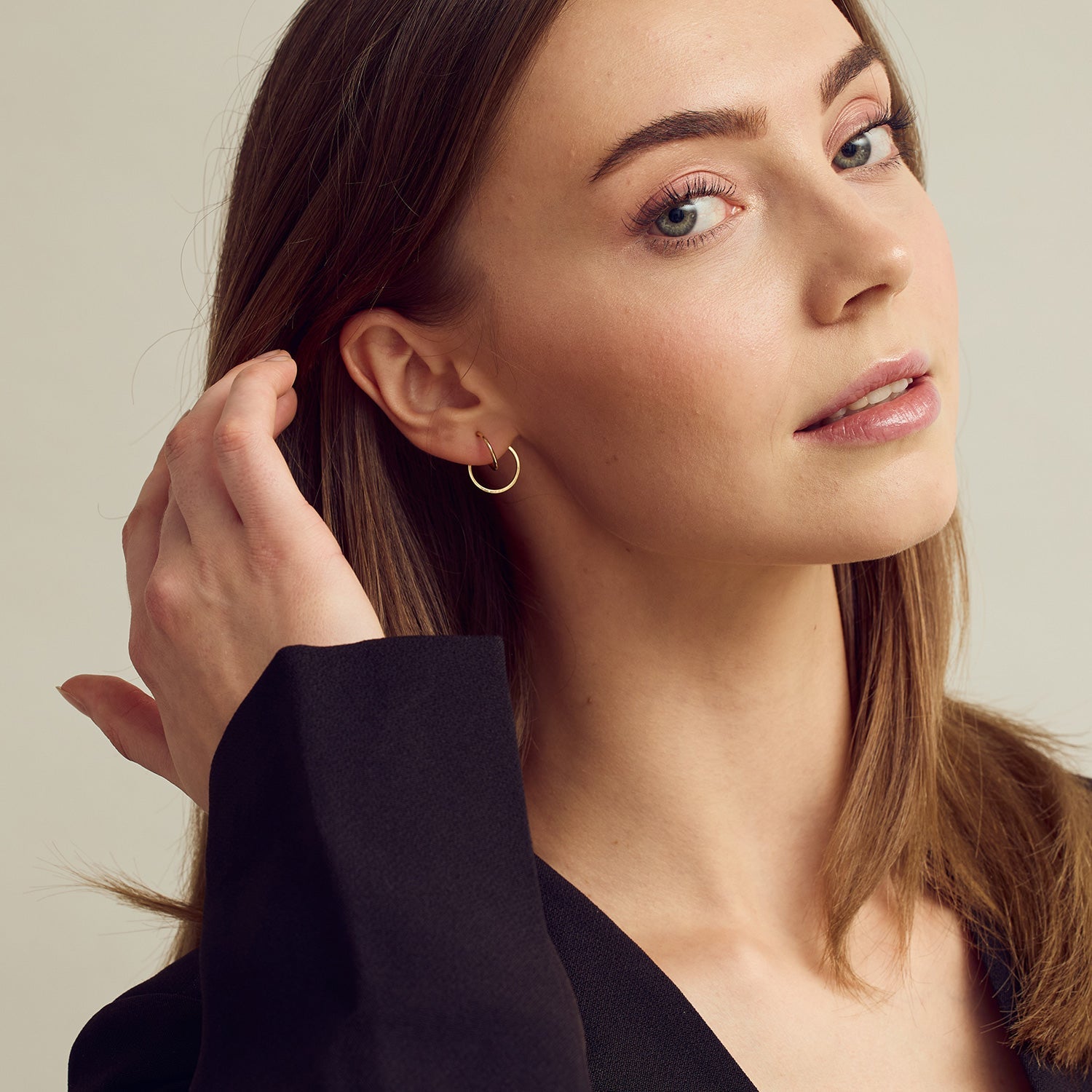 Sharin Earrings - 18 carat gold plated
