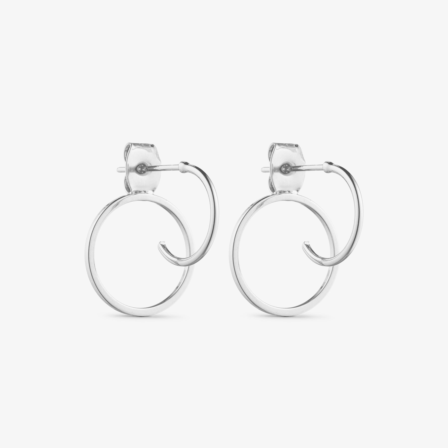 Sharin Earrings - Silver Plated