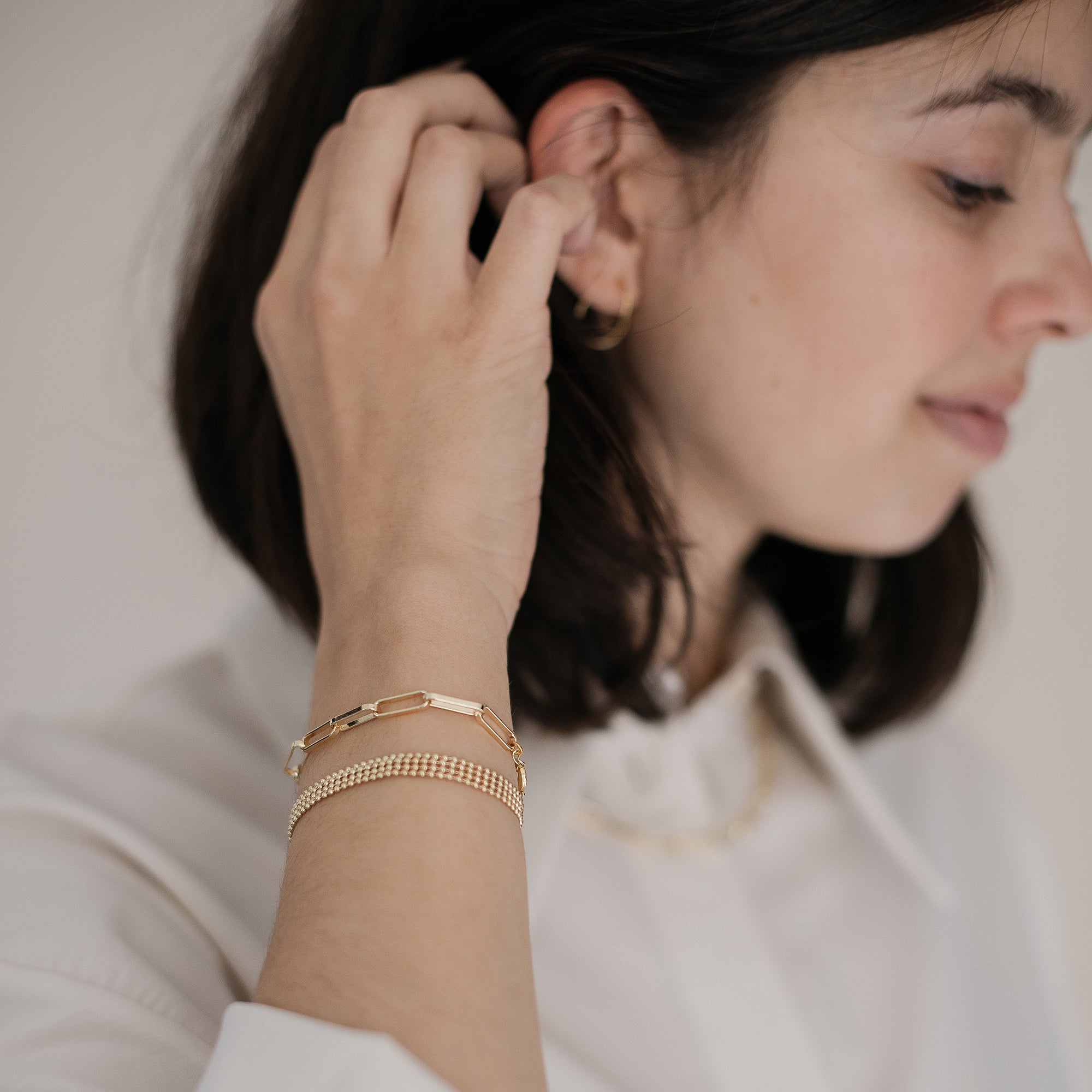 Eden Bracelet - 18 carat gold plated