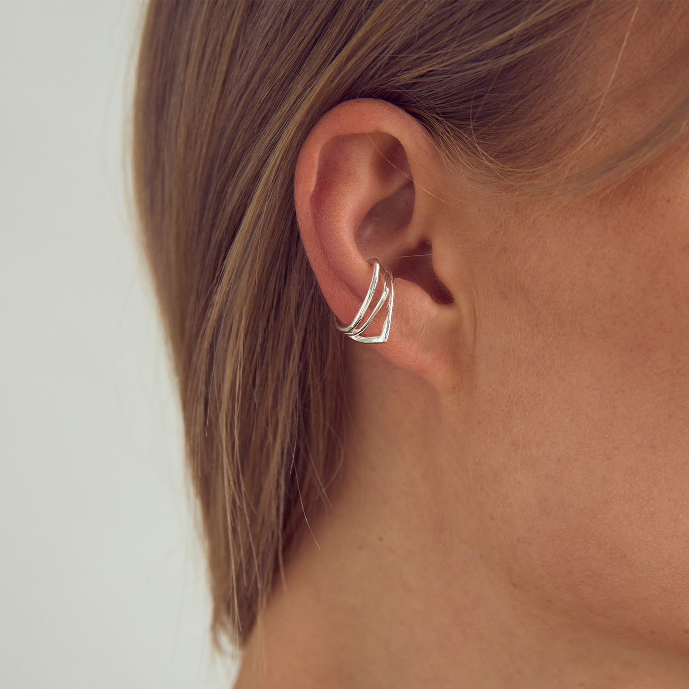 Gry Earcuff - Silver Plated