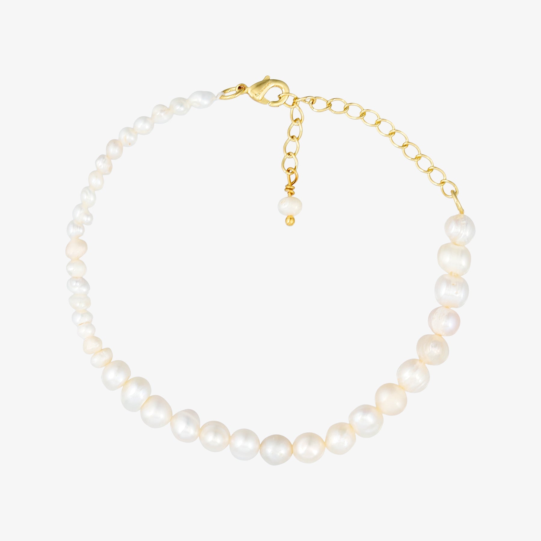 Vega Pearl Bracelet - 18 carat gold plated