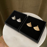 Luna Earrings - 18 carat gold plated