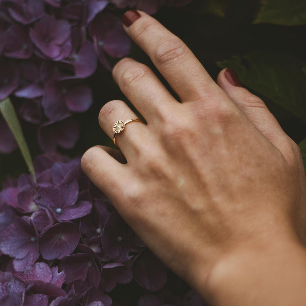 Scarlett Ring - 18 carat gold plated