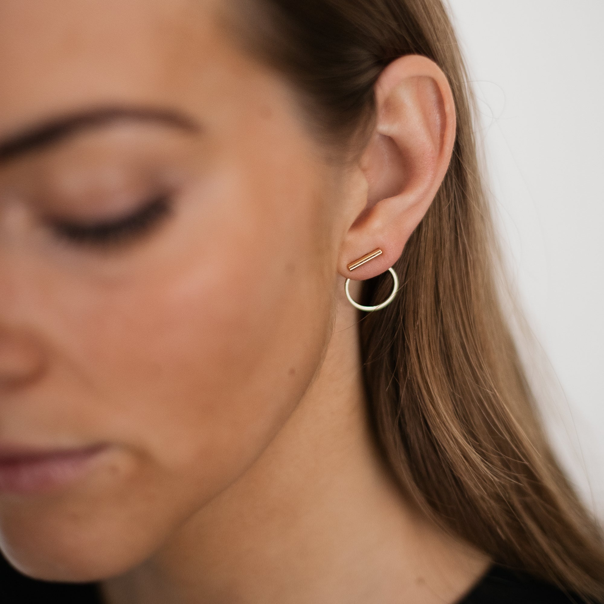 Fiona Earrings - 18 carat gold plated