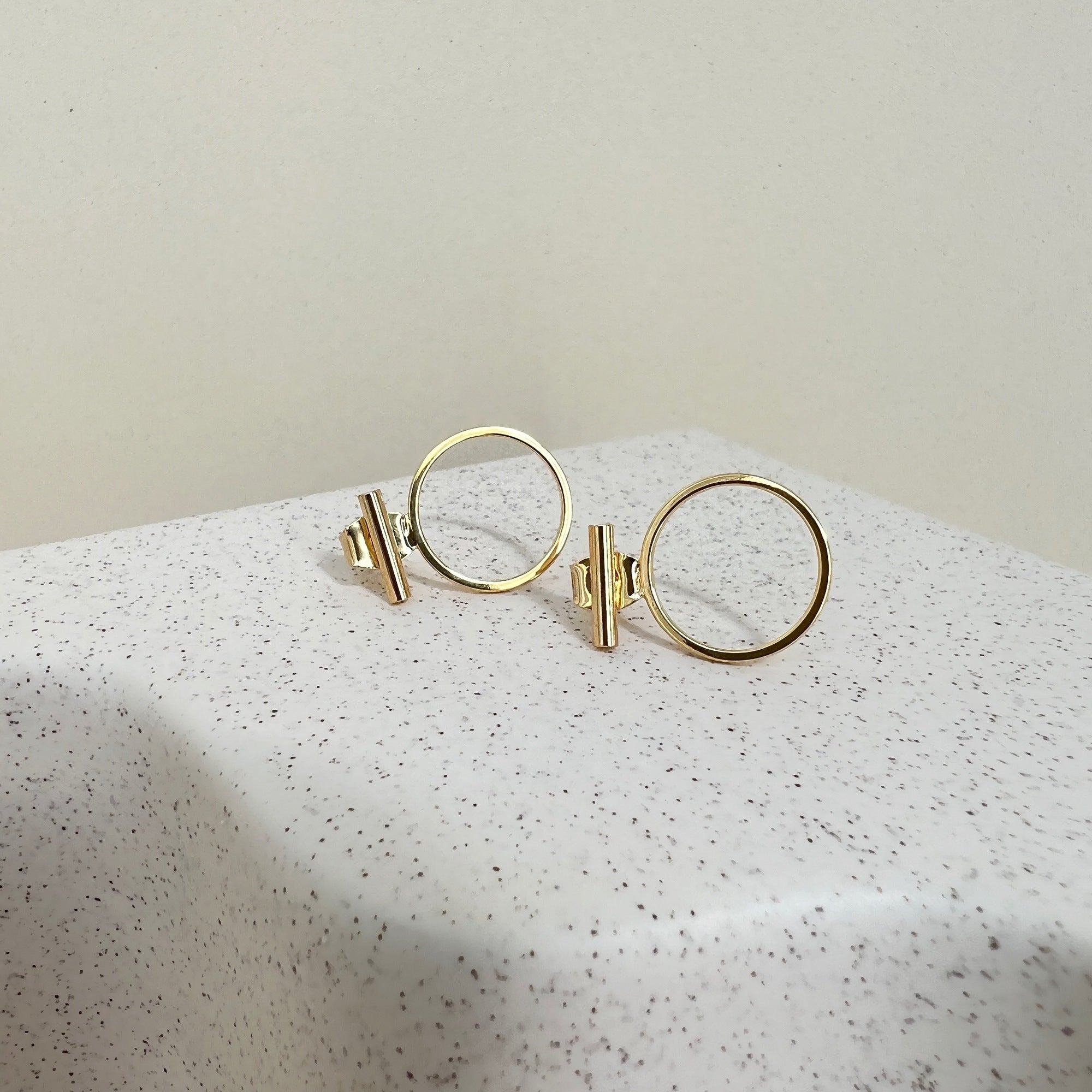 Fiona Earrings - 18 carat gold plated