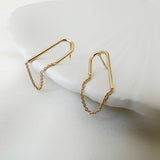 Juno Earrings - 18 carat gold plated