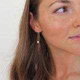 Gaia Earrings - 18 carat gold plated