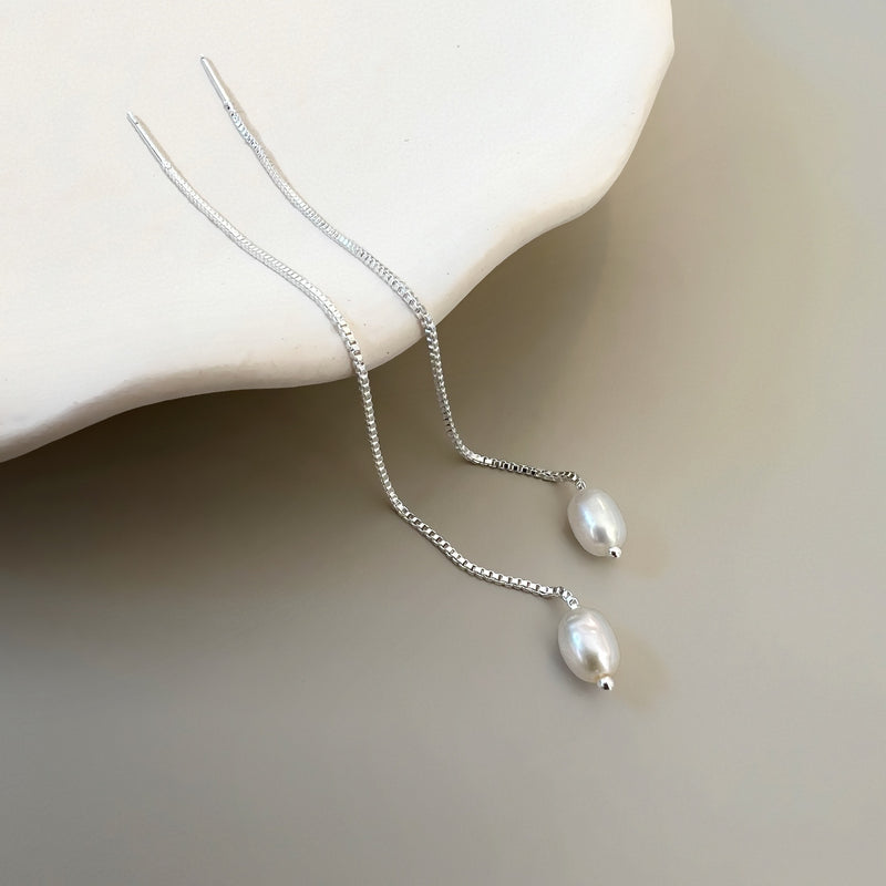 Gaia Earrings - Silver plated