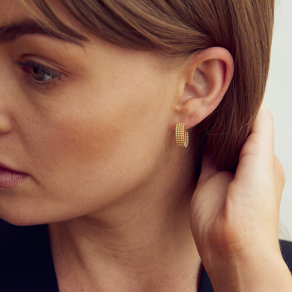 Eden Earrings - 18 carat gold plated