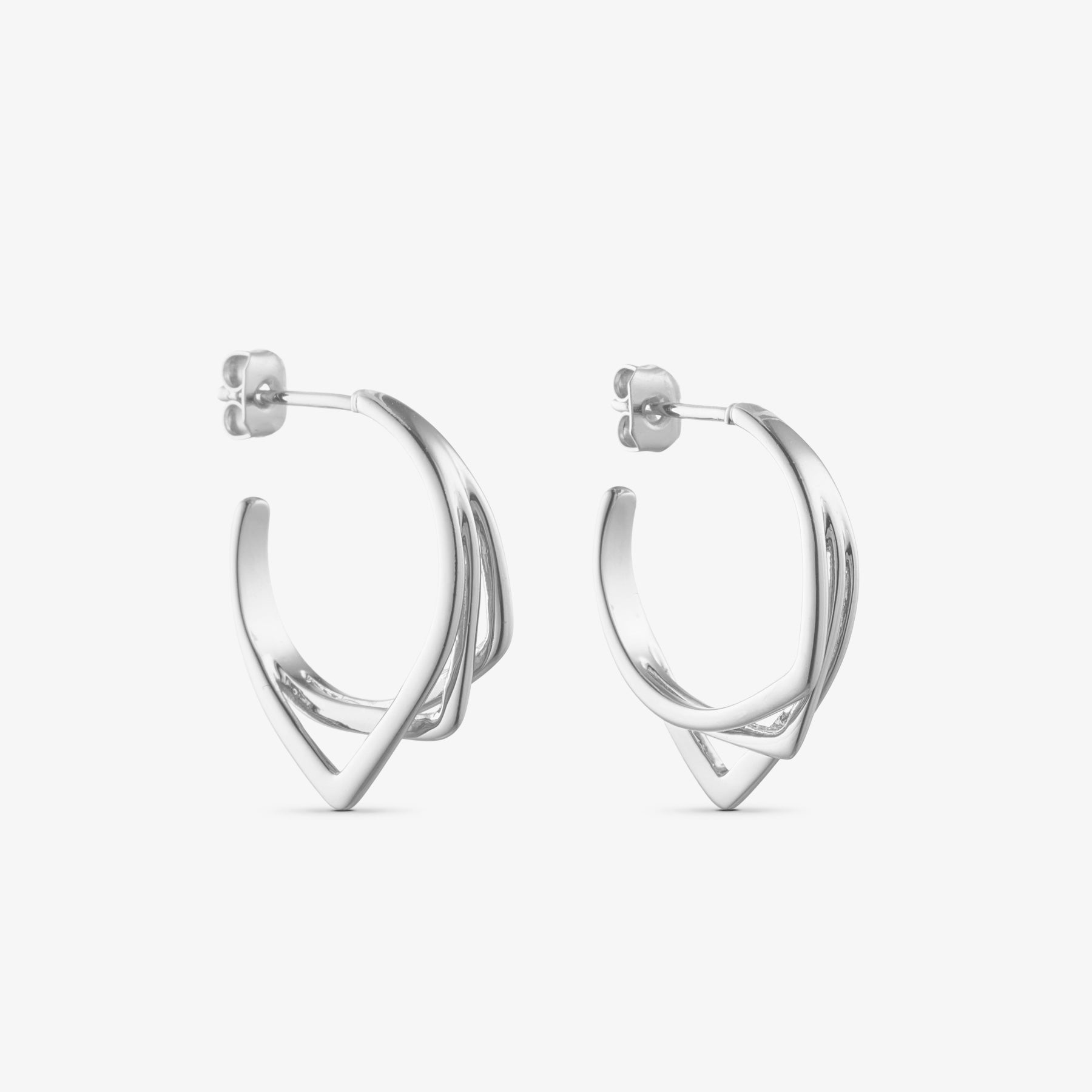 Gry Earrings - Silver Plated