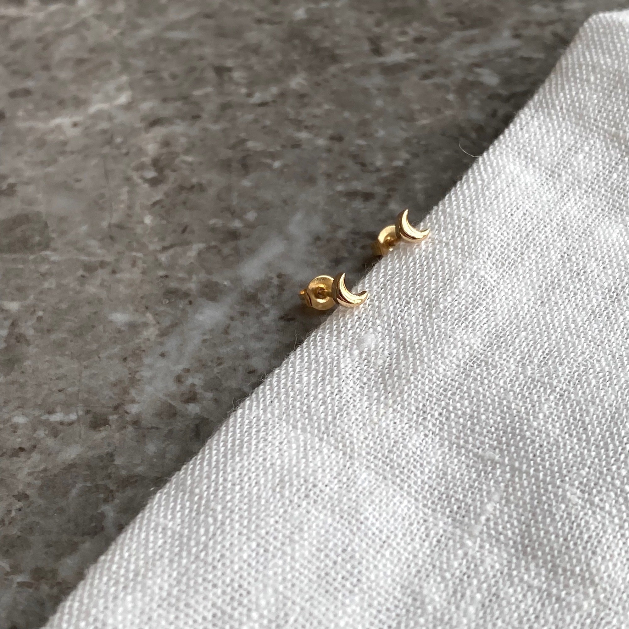 My Small Studs - 18 carat gold plated