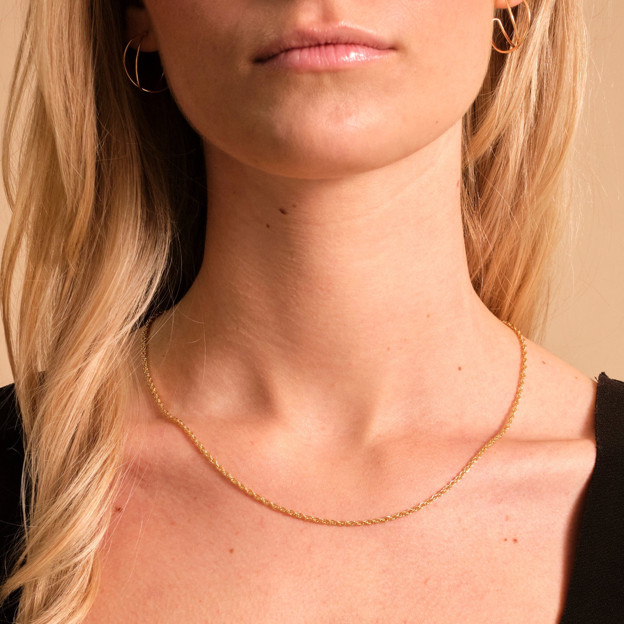 Marie Necklace - 18 carat gold plated