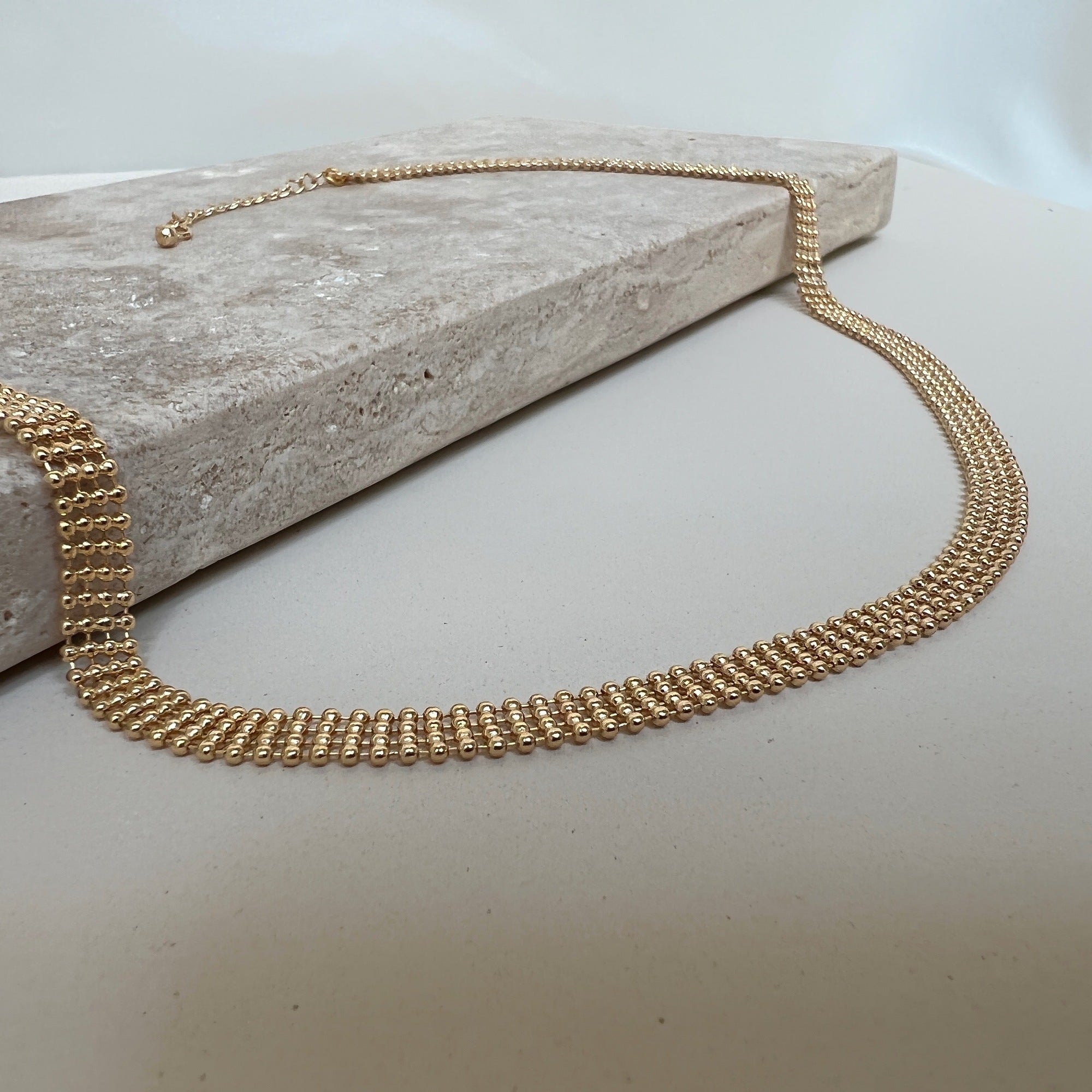 Eden Necklace - 18 carat gold plated